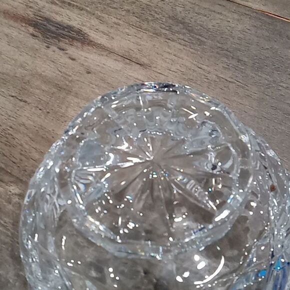 Noritake Crystal Hampton Hall Collection 6" footed potpourri bowl  908/788 - Picture 6 of 6